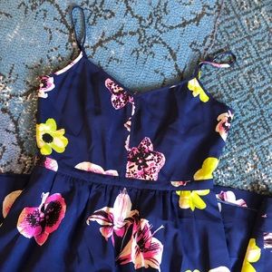JCrew Floral Maxi Dress size 8
